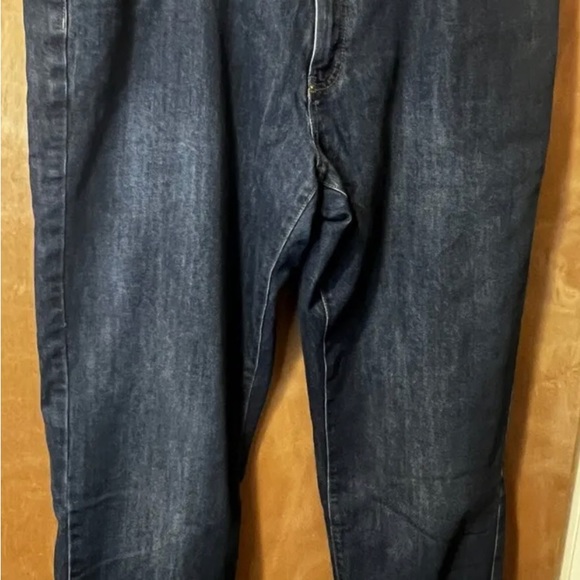 Eddie Bauer Flannel Lined Men’s Denim Jeans Straight Leg 40x32 New Without Tags - Picture 2 of 7